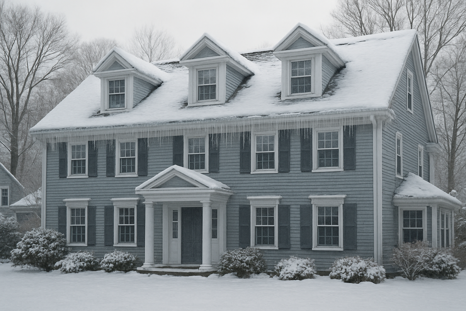 How Ice Dams Form on New England Roofs and the Damage They Cause