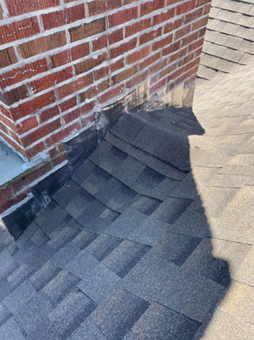 After — new roof installation