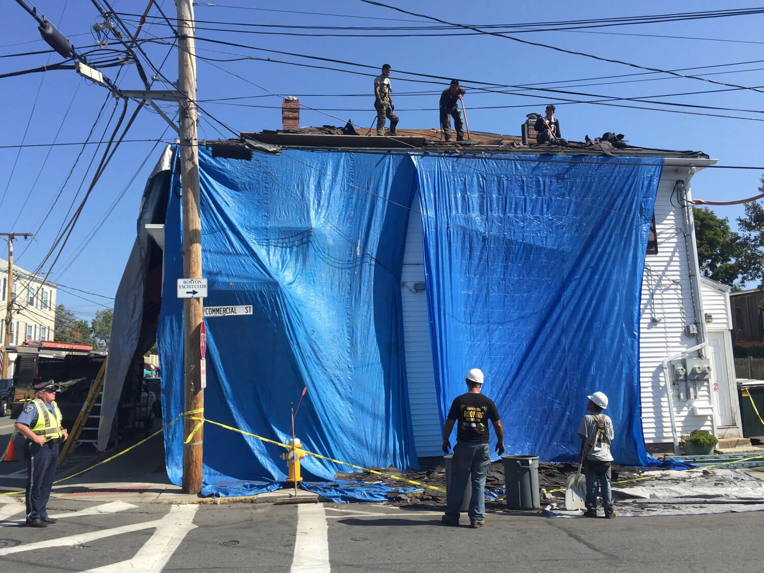 Commercial roof repair